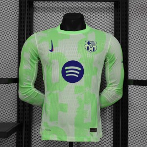 8108b13a.jpg Fotbollströja Barcelona Långa Ärmar 2024-25