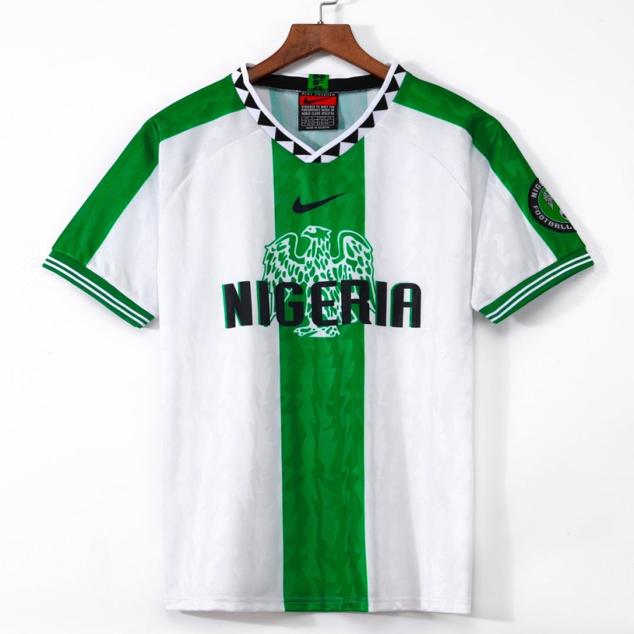 Nigeria Borta 1996 Retro Fotbollströja