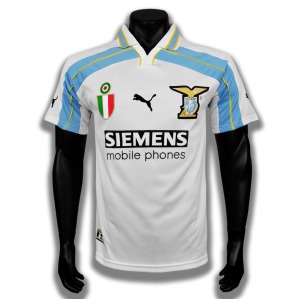 Fotbollströja Lazio Bortatröja 2000/01