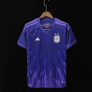 Fotbollströja Argentina 2022/23 VM