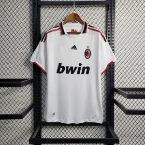 Fotbollströja Milan AC retro 2009-2010