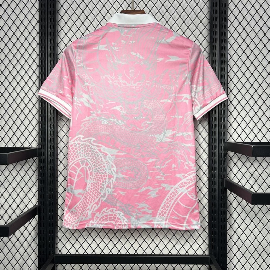 Fotbollströja Real Madrid 25/26 Polo Rosa Premium