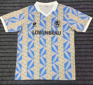 Fotbollströja TSV 1860 München Hemma 1992/93