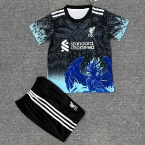 Liverpool Barn 2025/26 Blå Premiumtröja