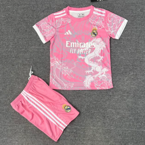 9ef7e86a7a5f9d0e98d9319bea4f2a53.png Fotbollströja Real Madrid 25/26 Barn Drake Rosa