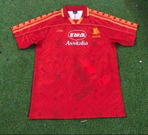 Fotbollströja AS Roma 1995/96 Hemma