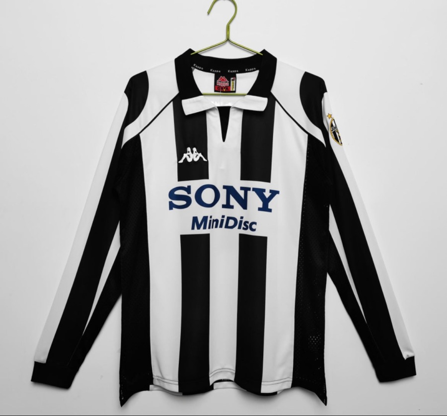 Juventus 1997/98 Hemmatröja Långa Ärmar