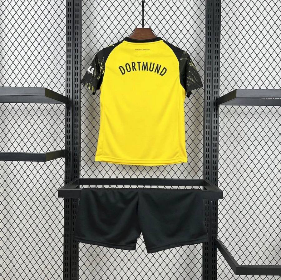 Fotbollströja BVB Dortmund Hemmatröja 2025/26 Barn