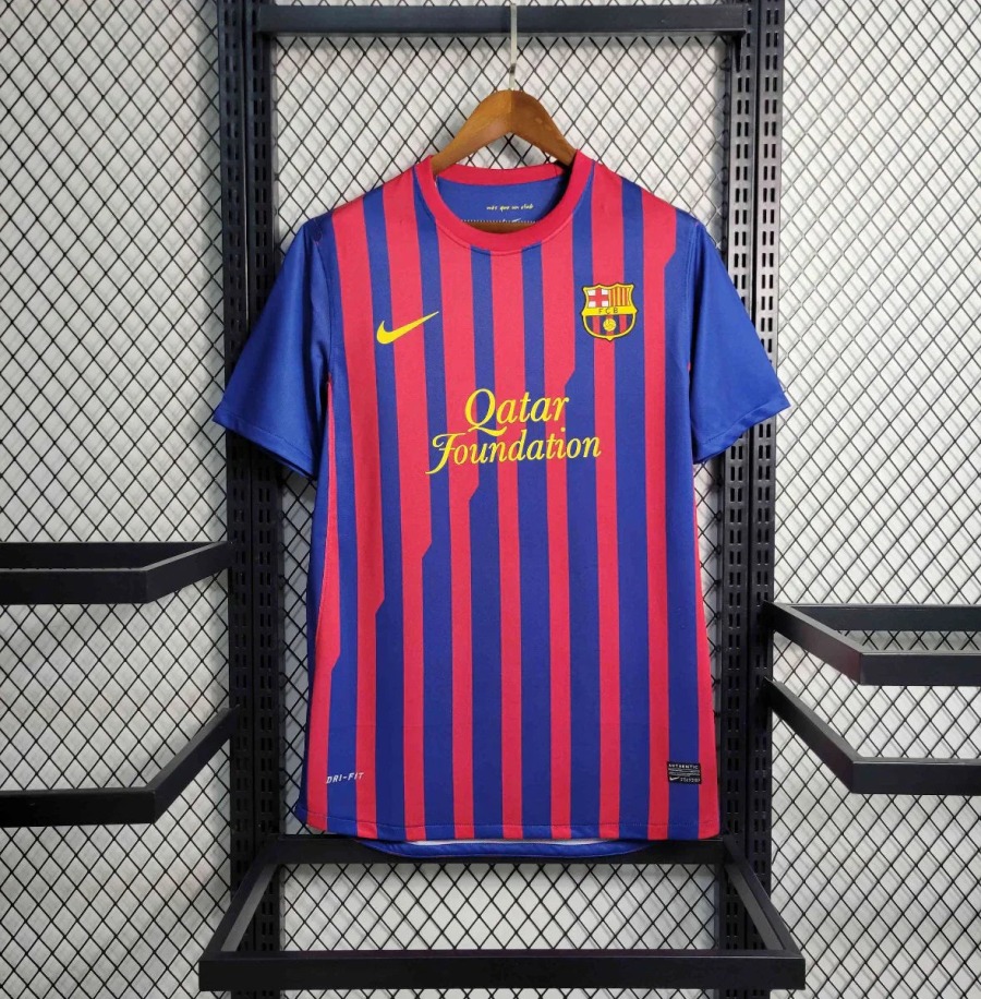 Fotbollströja Barcelona Retro 2011/12
