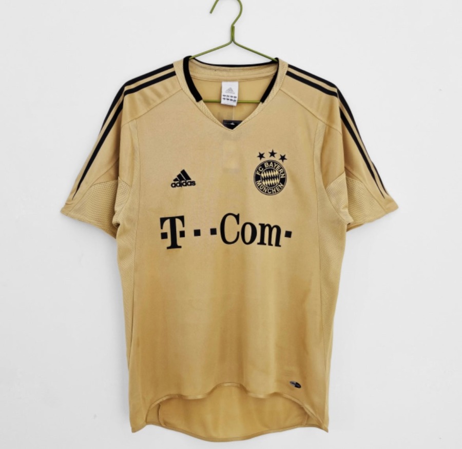 Fotbollströja FC Bayern München 2004/05 Borta