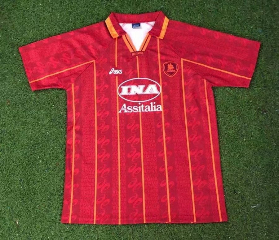 Maillot AS Roma 1996/97 Domicile
