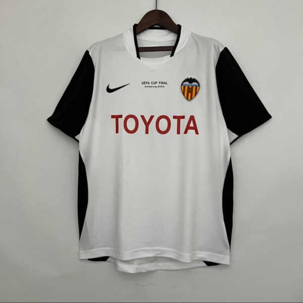Fotbollströja Valencia CF 2003/04 Hemmatröja