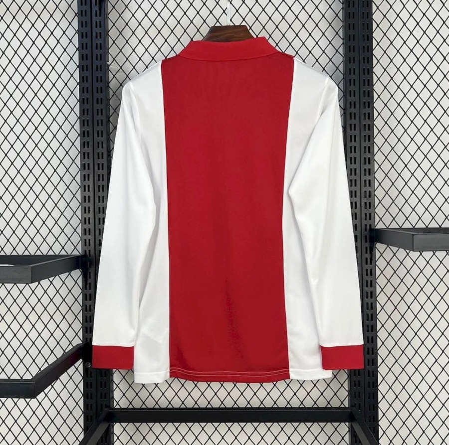 Ajax Amsterdam fotbollströja 2025/26 Långa ärmar