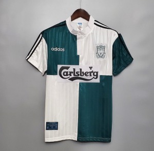 Fotbollströja Liverpool 1995/96 Borta