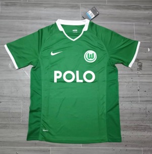 Fotbollströja VfL Wolfsburg Hemmatröja 2008/09