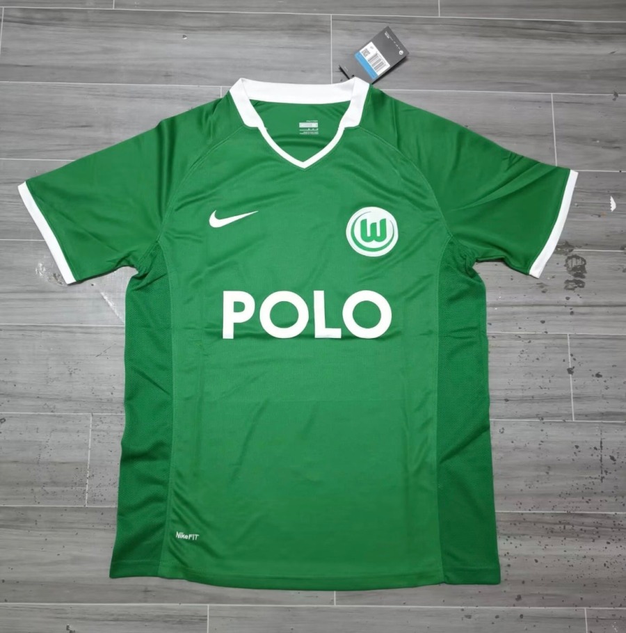 Fotbollströja VfL Wolfsburg Hemmatröja 2008/09