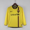 Fotbollströja FC Barcelona 2008/09 borta långa ärmar