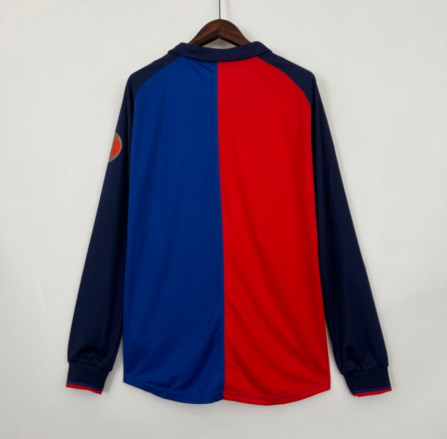 Hemmatröja FC Barcelona 1999/00 Långa Ärmar
