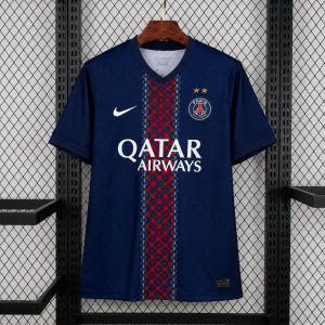Fotbollströja PSG 2025/26 med de 2 stjärnorna