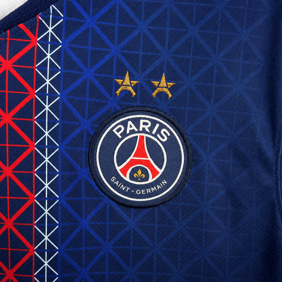 Maillot PSG 2025/26 avec les 2 étoiles