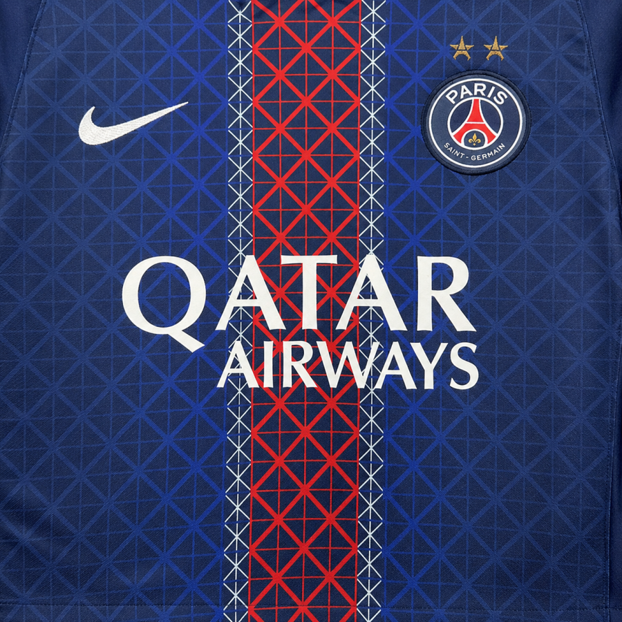Maillot PSG 2025/26 avec les 2 étoiles