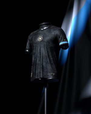 Fotbollströja Argentina Player 2023-2024 Begränsad Upplaga