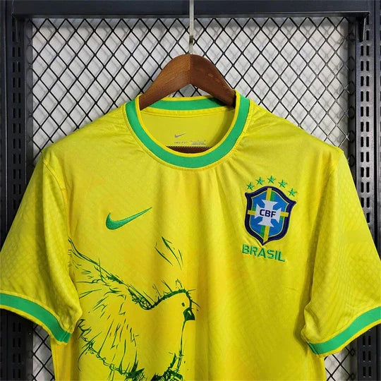 Maillot Brésil Édition Spéciale Oiseau Jaune 2024/25