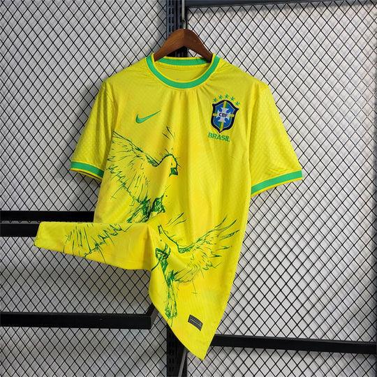 Maillot Brésil Édition Spéciale Oiseau Jaune 2024/25