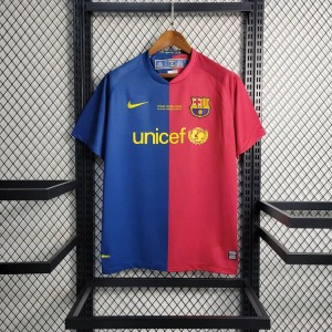 Fotbollströja FC Barcelona Hemma 2008-09 Retro