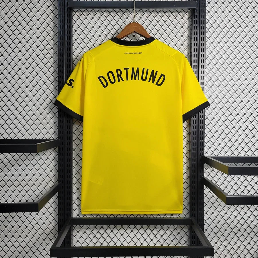 Fotbollströja Borussia Dortmund 2023/24 Officiell