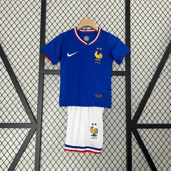 Fotbollströja Barn Frankrike Premium