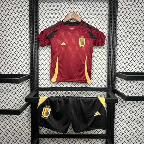 Fotbollströja Belgien Barn 2024/25