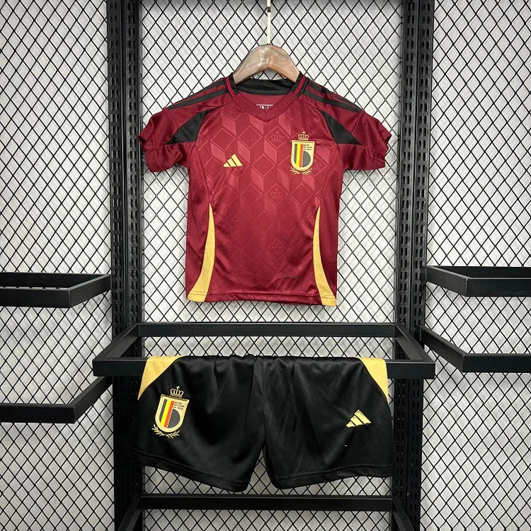 Fotbollströja Belgien Barn 2024/25
