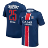 Imageagrandieetamelioree_1.png Fotbollströja PSG 24/25 Champions Tryckt