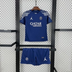 Fotbollströja PSG Barn 24/25 Blå Premium