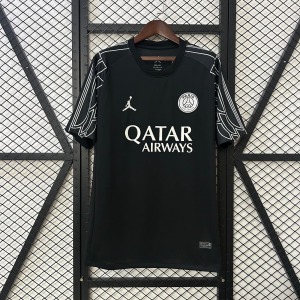 PSG 2024/25 Svart Äkta tröja