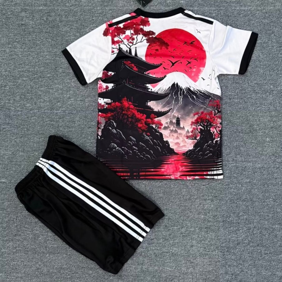 Japans Fotbollströja 25/26 Special Edition Röd Barn