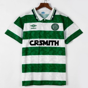 Fotbollströja Celtic Hemma Retro 1989-1991