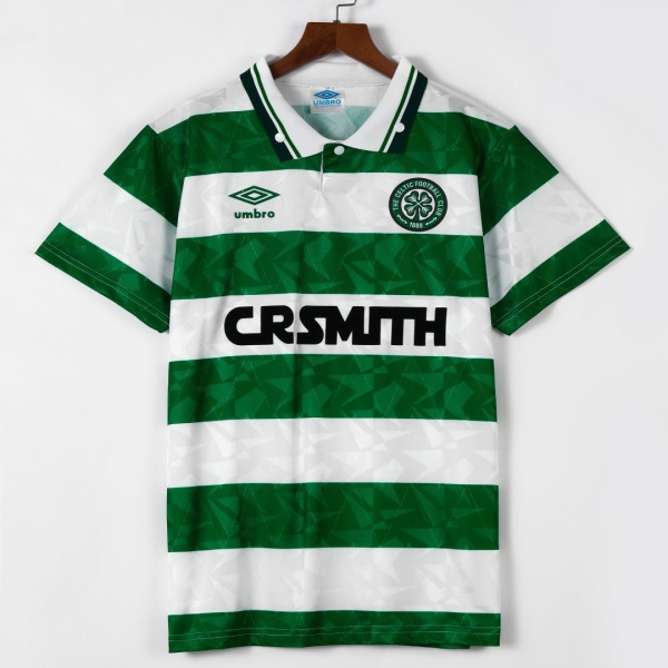 Fotbollströja Celtic Hemma Retro 1989-1991