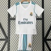 Real Madrid Hemmatröja 2017-2018 Barn Retro