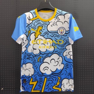 Manchester City-tröja 2025/26 Blue Edition
