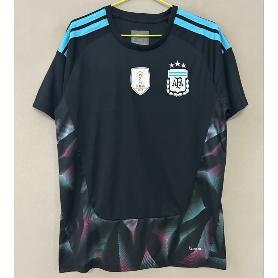 Fotbollströja Argentina 24/25 Svart Premium Edition