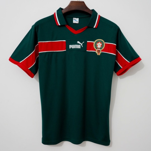 Fotbollströja Marocko Hemma 1998 Retro