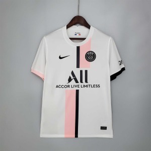 Fotbollströja PSG Retro Vit 2021-2022