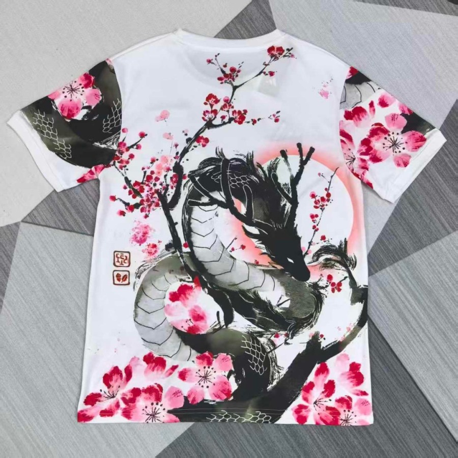 Fotbollströja Japan 25/26 Special Edition Dragon Rosa