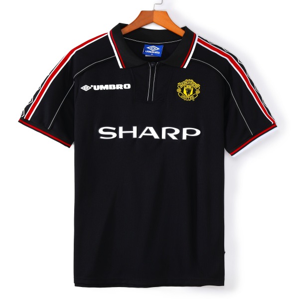 Fotbollströja Manchester United Borta 1998-1999 Retro