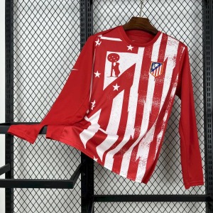 Fotbollströja Atletico Madrid Långärmad 2025-26