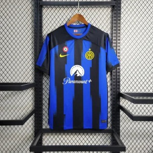 Fotbollströja Inter Milan Hemmatröja 2023-2024