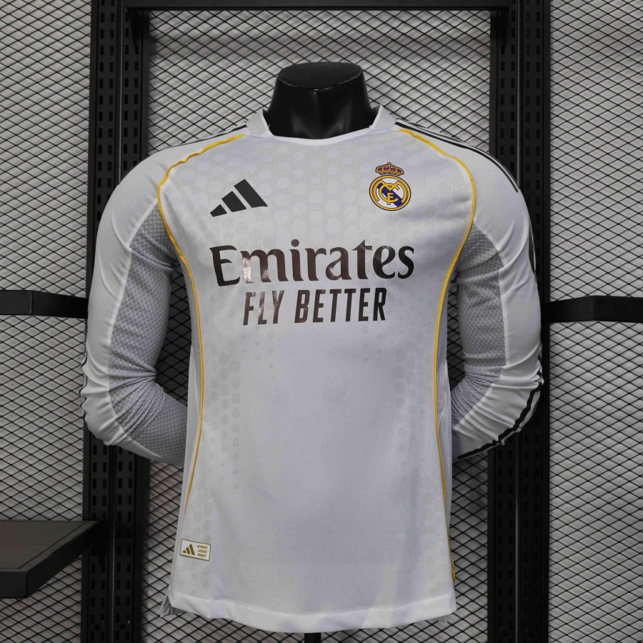 Maillot Real Madrid 2025-26 Manche Longue