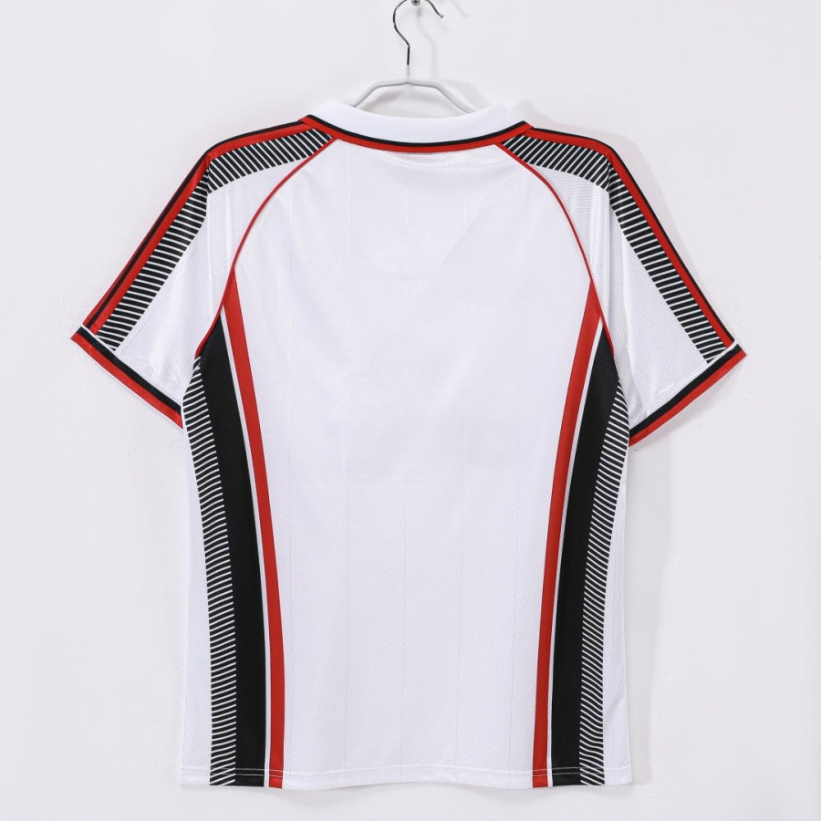 Fotbollströja AC Milan Bortatröja 1997-1998 Retro